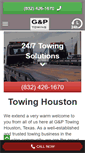 Mobile Screenshot of gpautotow.com